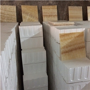 Natural Honey Onyx Yellow Onyx Jade Tile