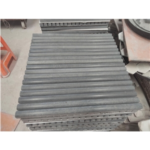 Top Quality Grey Basalt 3D Flute Mosaic Wall Tile Supplier