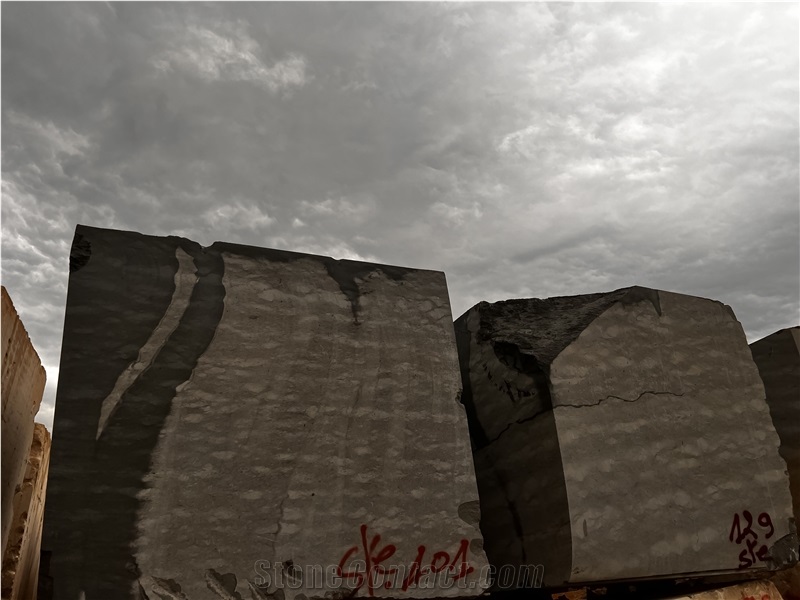Grey Kahla Limestone Blocks