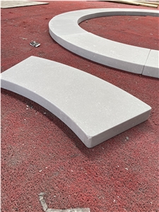 Circle Grey Cinderella Marble Paving Stone