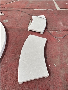 Circle Grey Cinderella Marble Paving Stone