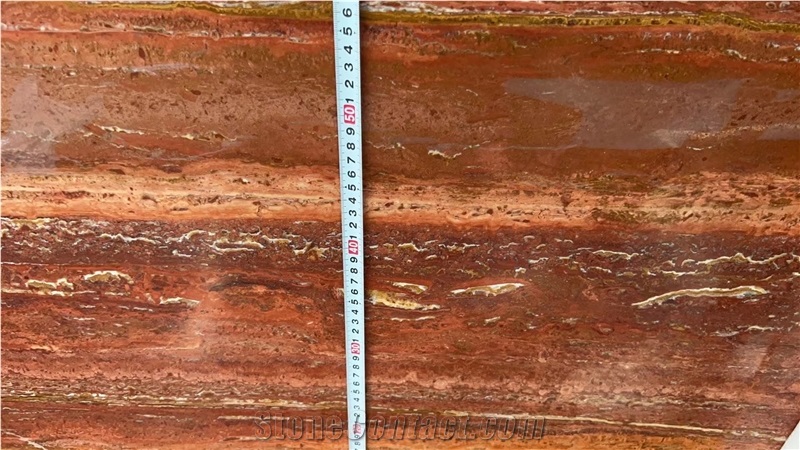 Iran Red Travertine