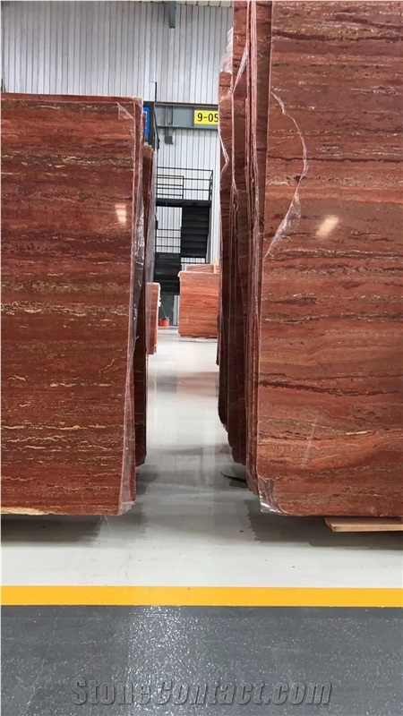 Iran Red Travertine