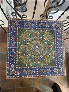 Lapis Lazuli Inlay Table