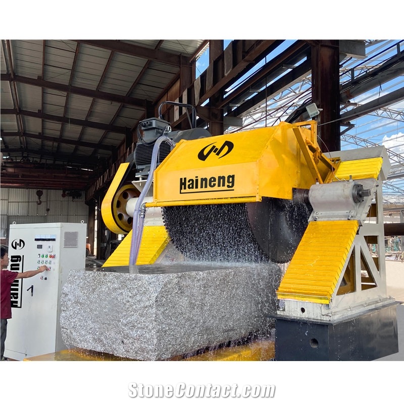 Oblique Pillar Type Multi-Disks Stone Block Cutter