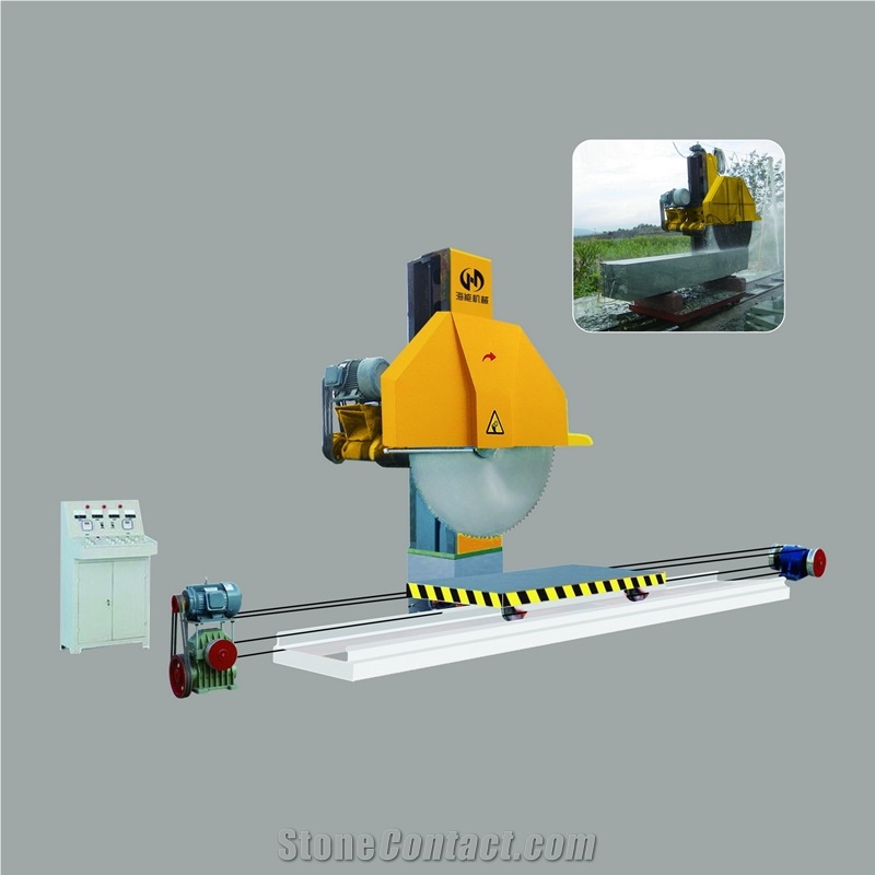 Single Jib Stone Cutter- Single Arm Block Cutting Machine