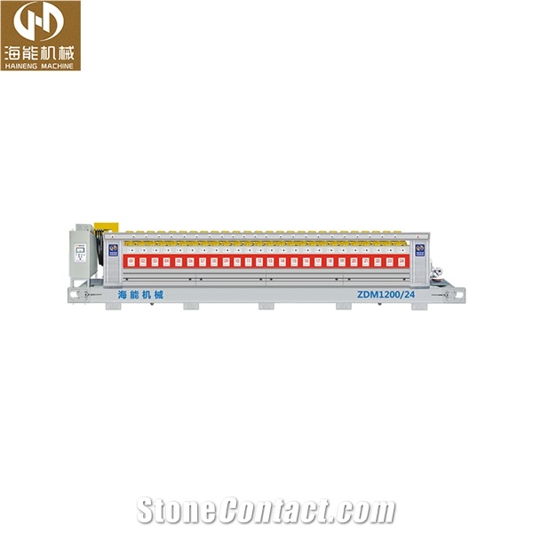 ZDM-1200 Automatic Polishing Line Machine For Granite Slabs