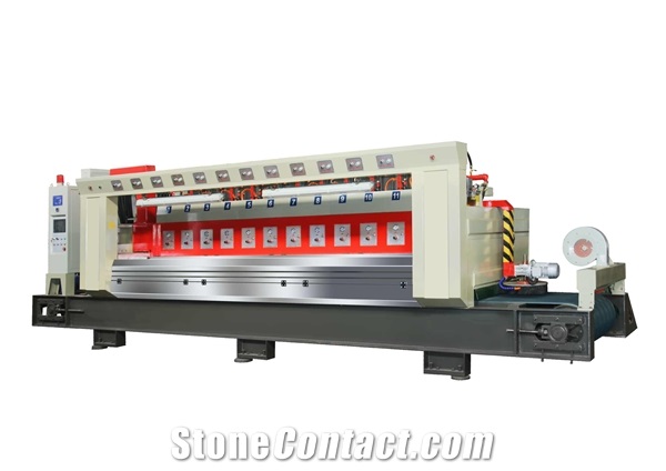 ZDM-1200 Automatic Polishing Line Machine For Granite Slabs