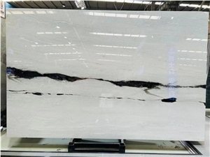 China Panda White Marble Stairs Steps CUT TO SIZE