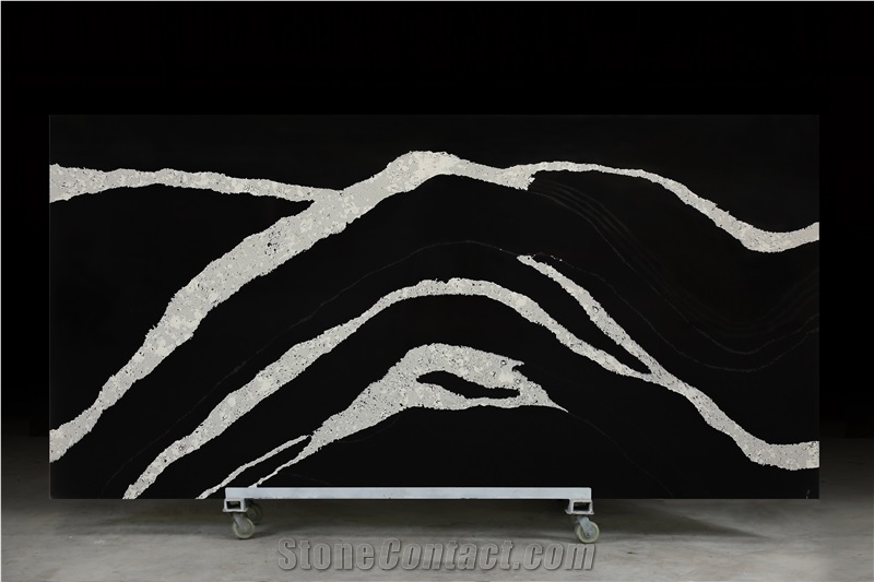 AQ Stone Calacatta Artificial Stone Slab In China