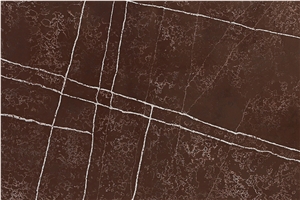 Brown Stone New Design Quartz Stone Artificial Calacatta