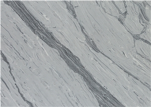 Calacatta Series Artificial Quartz Stone White Stone Tiles