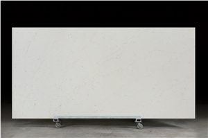 Carrara White Engineered Stone Quartz Slab For Hot Sale