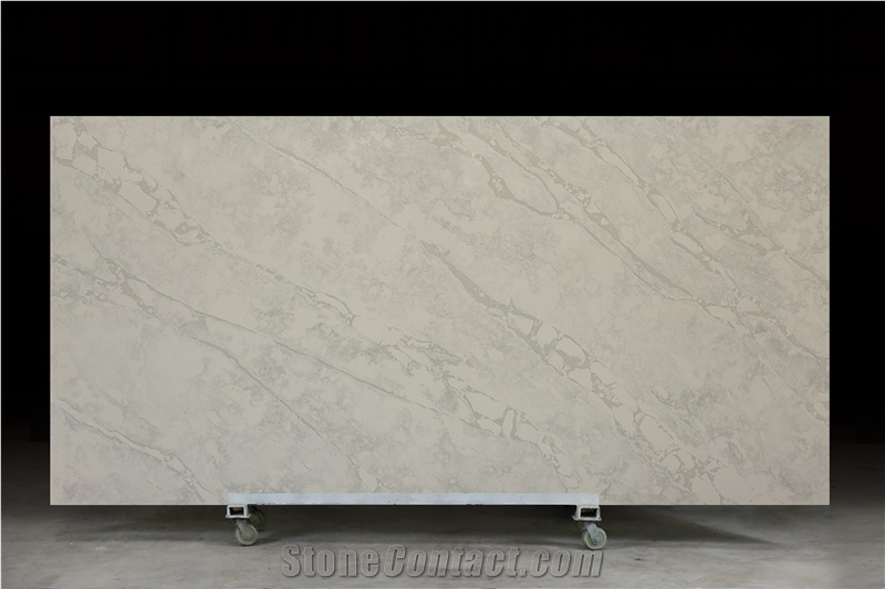 Marble Look Quartz Stone Engineered Quartz Slabs
