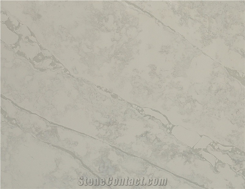 Marble Look Quartz Stone Engineered Quartz Slabs