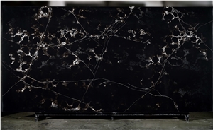 Polished Ice Crackle Quartz Stone Artificial Crystal Look