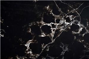 Polished Ice Crackle Quartz Stone Artificial Crystal Look