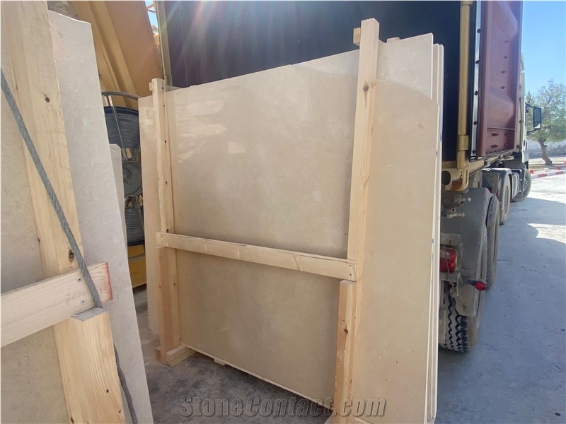 Thala Beige Limestone Slabs, Tiles