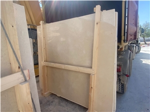 Thala Beige Limestone Slabs, Tiles