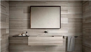 Rectangle Wash Basin China Blue Stone Oval Sink For Bathroom