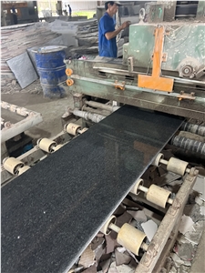 Black Granite Polished Slabs