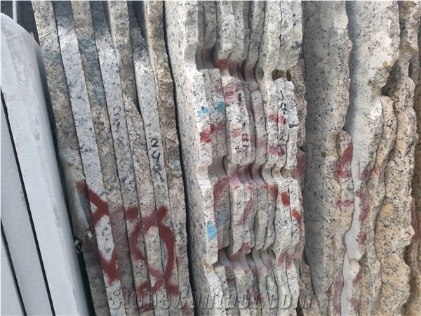 Golden Beige Color Brazilian Granite Slabs