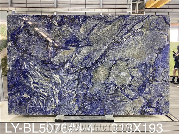 High Quality Polished Azul Bahia Granite For Decoration