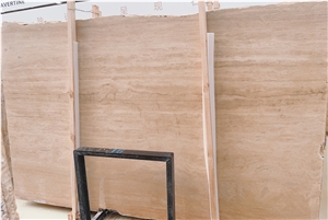 Beige Travertine Yellow Travertine Ivory Travertine Vein Cut