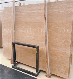 Beige Travertine Yellow Travertine Ivory Travertine Vein Cut