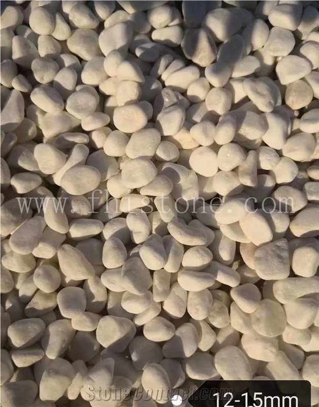 Garden Pebble Stone Landscape Stone Snow White Mechnism