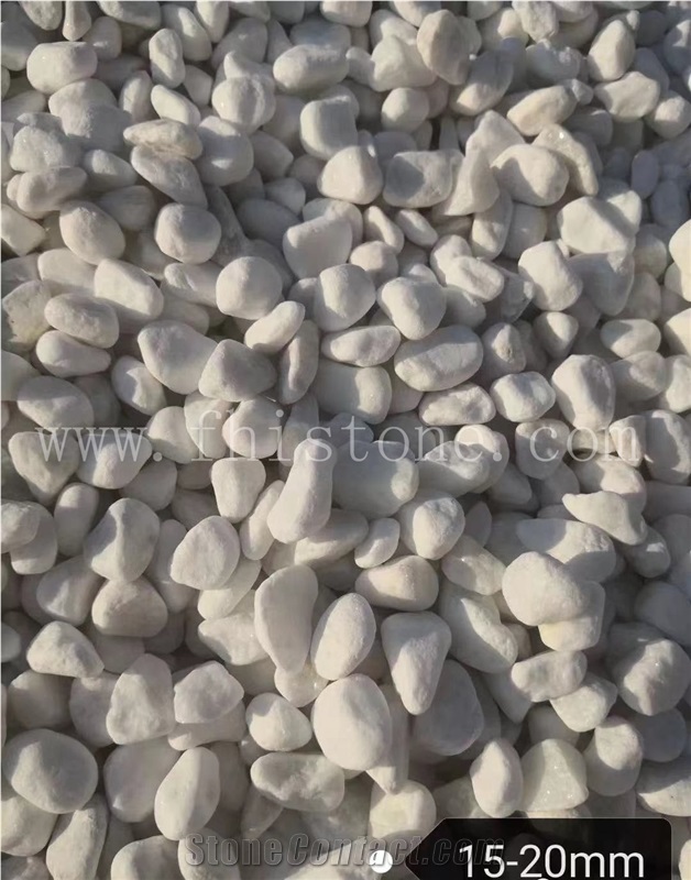 Garden Pebble Stone Landscape Stone Snow White Mechnism