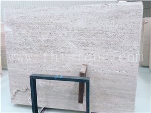 Italy Super White Travertine Light Travertine Tile&Slab