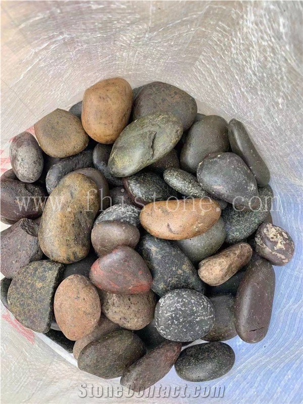 Natural Colorful Pebble Stone River Stone River Pebbles