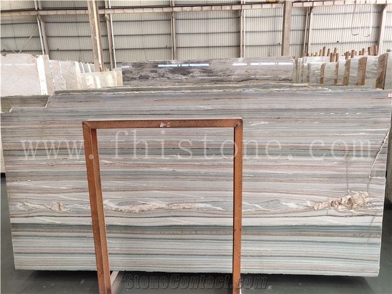 Verde Cipollino Greco Marble Green Marble Slab