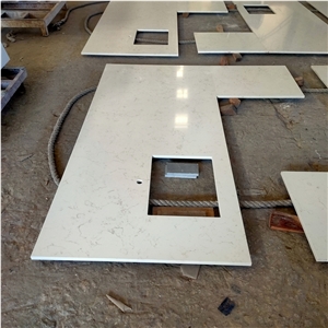 Dolomite Quartz Kitchen Countertops Without Anti-Dumping