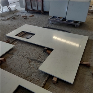 Dolomite Quartz Kitchen Countertops Without Anti-Dumping