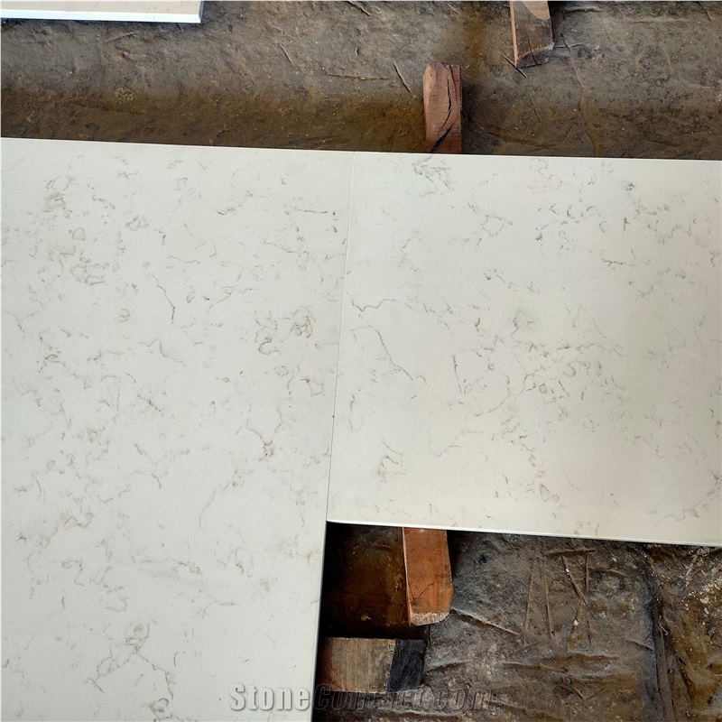 Dolomite Quartz Kitchen Countertops Without Anti-Dumping
