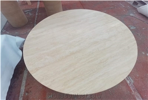 Roman Travertine Coffee  Table