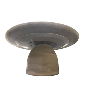 Round Coffee Table Travertine