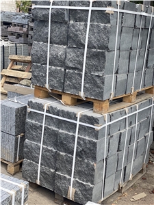 Antik Nero Gabbro Mushroomed Masonry Stone