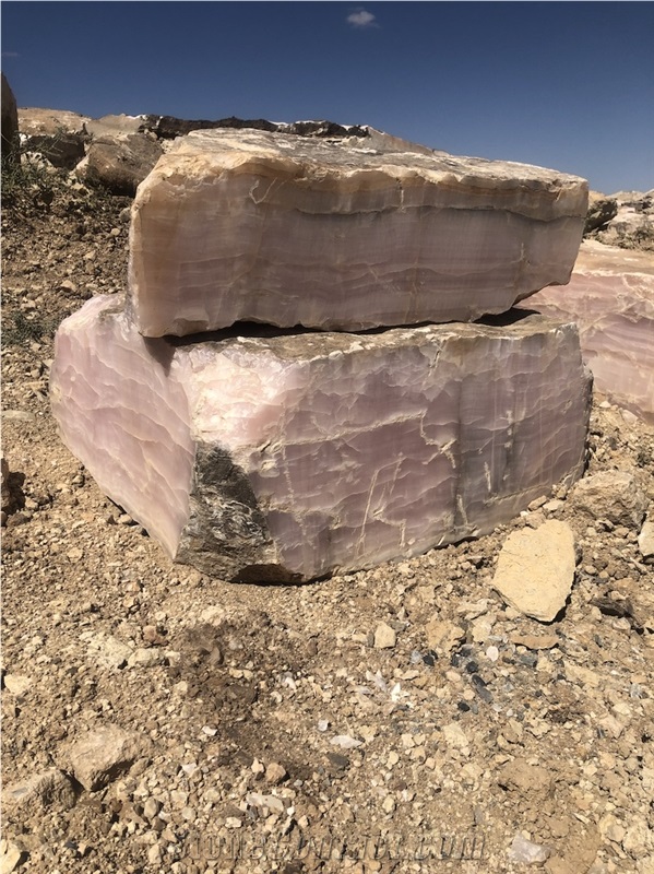 Pink Onyx Blocks