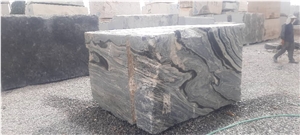 Silver Stream Marble Block