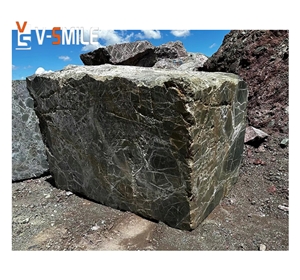 From Quarry Green Levanto Green Marble Raw Stone Block