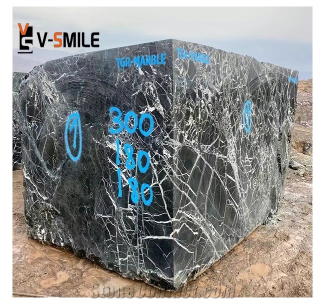 From Quarry Green Levanto Green Marble Raw Stone Block
