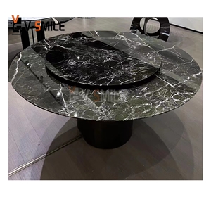 Home Furniture Green  Levanto Marble Top Dining Table