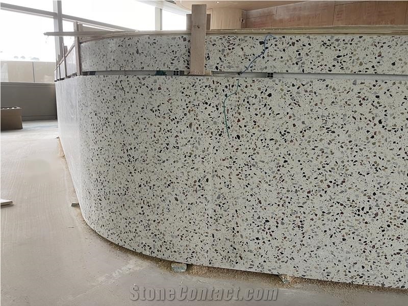 Curving Stone Reception Desk,Carving Stone Customized Desk