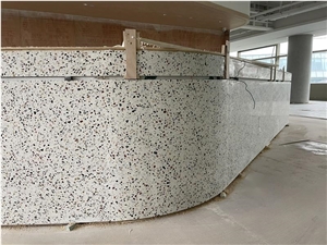 Curving Stone Reception Desk,Carving Stone Customized Desk