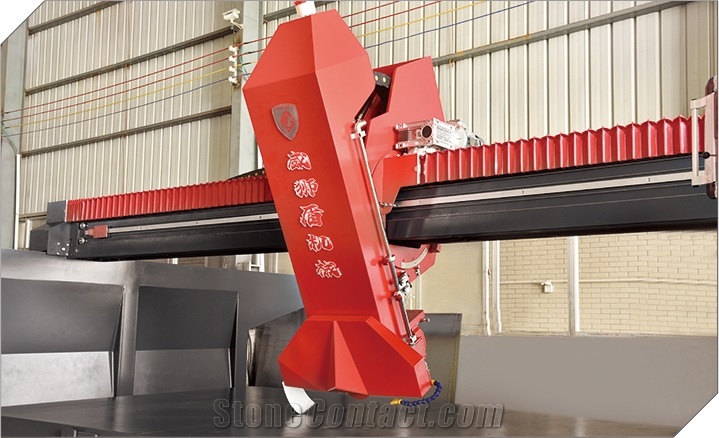 Infrared Bridge Saw For Quartz Kitchen Countertop Making