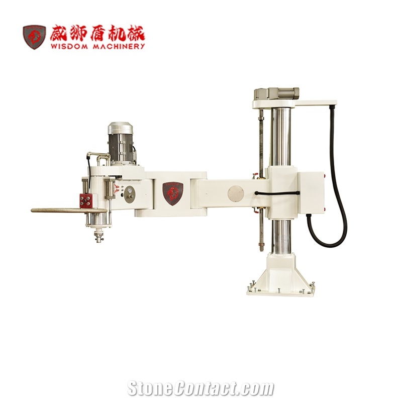 Wisdom Single Arm Stone Polishing Machine For Marble And Granite