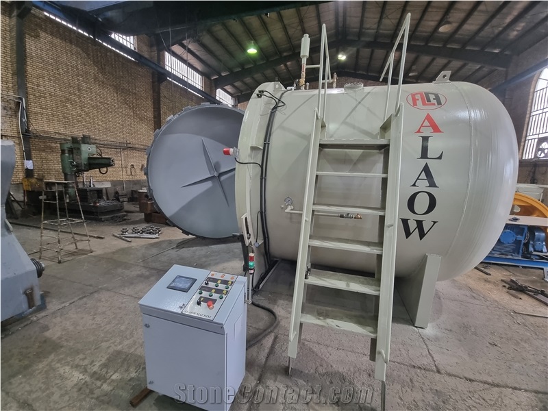 'TROLL' Stone Block Reinforcing Machine For Marble And Granite